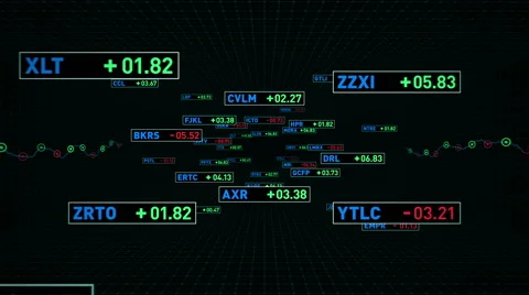 Stock Values Black Zoom Stock Footage 52187567