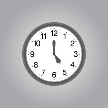 Stock Vector of Clock Stock Illustration