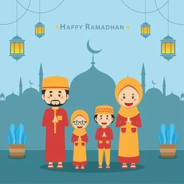 Stock Vector Happy Ramadhan Background Stock Illustration