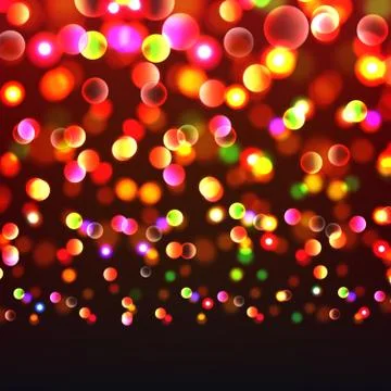 Stock vector illustration abstract background bokeh. Blurred focus, Christmas Stock Illustration