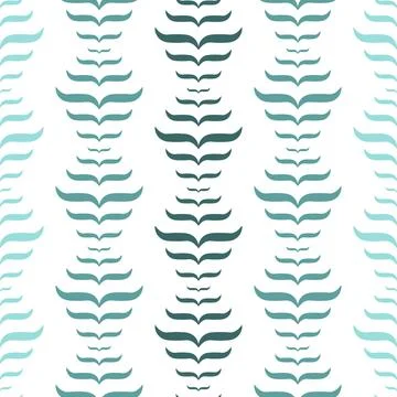 Stock vector pattern stripe seamless green aqua and white colors design for.. Stock Illustration