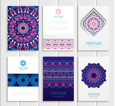 Stock vector set Ilustração Stock