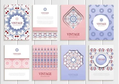 Stock vector set Ilustração Stock