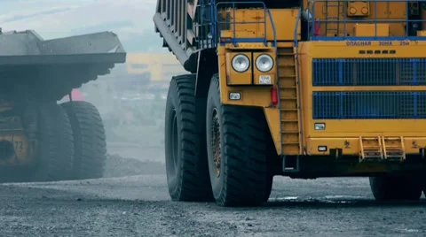 Stock Video Footage Mining Dump Truck Stock Footage 8558164