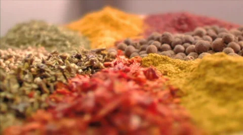 Stock Video Footage Spices Stock Footage
