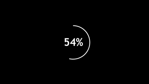 A Loading Progress Bar Animation Background. Circle Loading .. Stock Footage 292364119