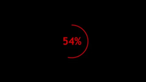 A Loading Progress Bar Animation Background. Circle Loading .. Stock Footage 292364120