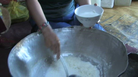 Stock Video of Mongolia: Eating Stock Footage