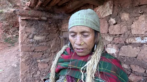 Nepal: Making String Stock Footage 3495331