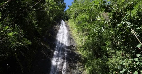 STOCK WATERFALL WIDE Stock Footage 84044605