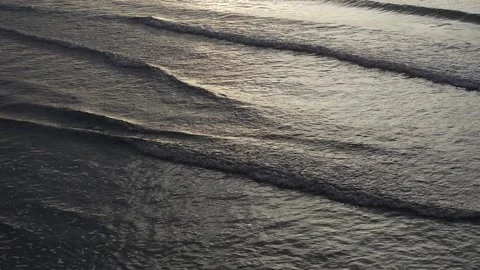 STOCK WAVES SUNSET2 HD Stock Footage 130571141