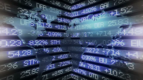 Stock an world map Video stock 37798029