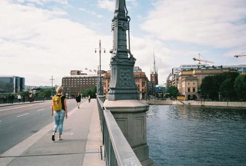 Stockholm on 35mm Stock Photos