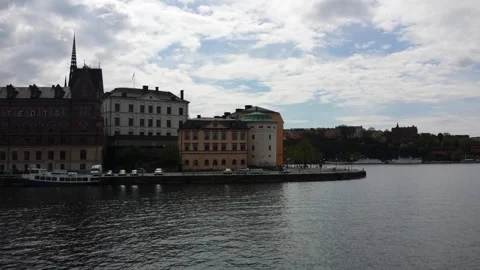Stockholm City Stock Footage 130508989