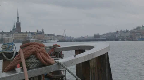 Stockholm classic view Stock Footage 33787841