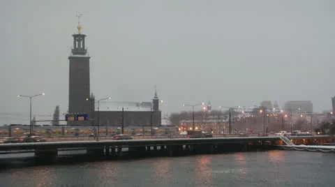 Stockholm Stock Footage 12211356