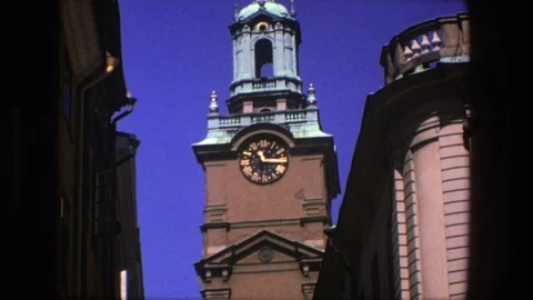 STOCKHOLM SWEDEN1975 Observation Video... Stock Video Pond5