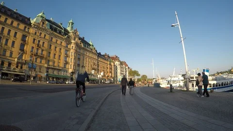 Stockholm time lapse Stock Footage 108340867