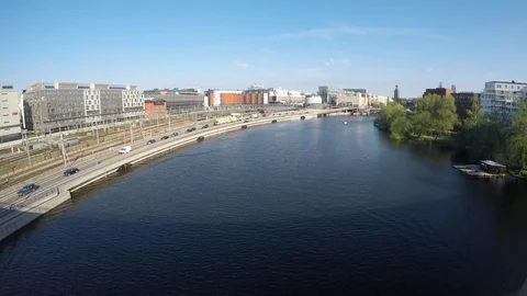 Stockholm time lapse Stock Footage 108358613