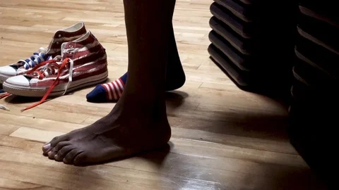 Stockings on Stock Footage 125399256