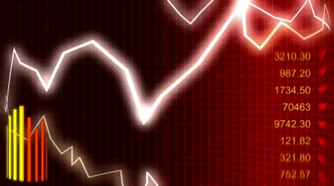 Stockmarket background 库存影片 667394