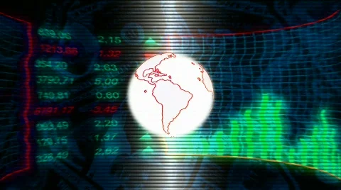 Stockmarket background Stock Footage 668603
