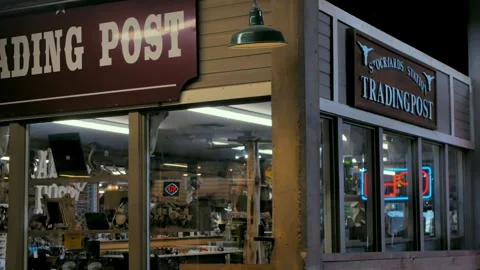 Stockyards Station Post Stock Footage 242951242