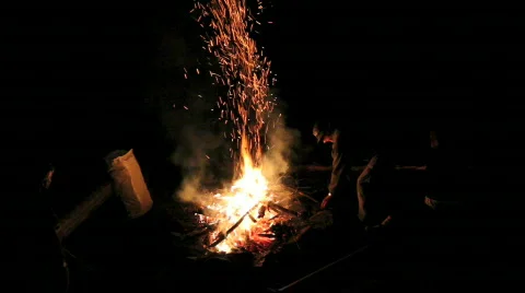 Stoke the Fire Video stock 770465