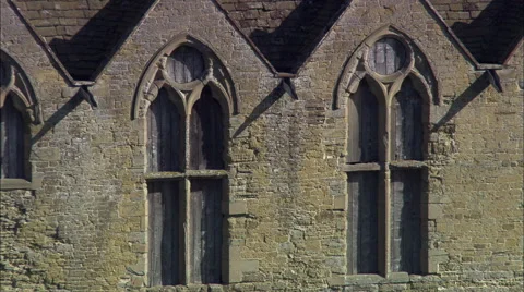 Stokesay Castle Stock Footage 65200589