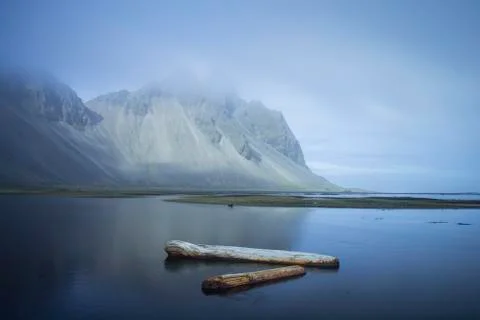 Stokksnes 库存照片