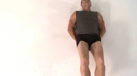 STOMACH exercises Stock Footage 17869204