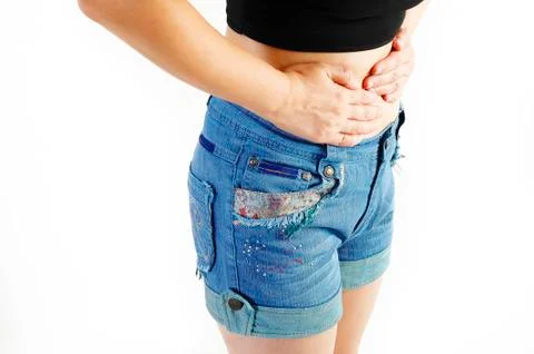 Stomach issues Stock Photos