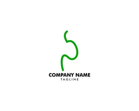 Stomach Logo Template Design Vector Stock Illustration