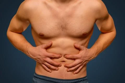 Stomach pain Stock Photos