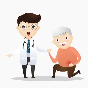 Stomachache Concept Stock Illustration