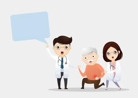 Stomachache Concept Stock Illustration