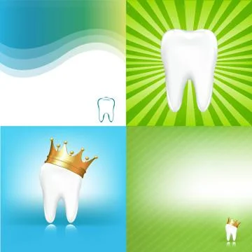 Stomatologic background Stock Illustration