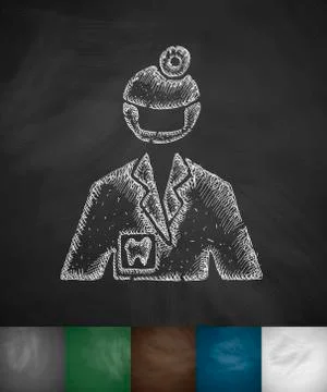 Stomatologist icon Stock Illustration