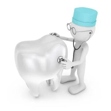 Stomatologist Stock Illustration