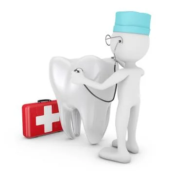 Stomatologist Stock Illustration