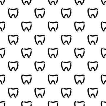 Stomatology icon, simple style Stock Illustration