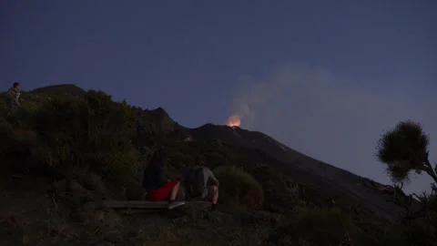 Stomboli Stock Footage 272485315