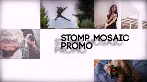 Stomp Mosaic Promo Stock After Effects