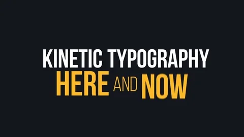 Stomp Typography Opener After Effects stock