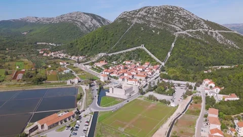 Ston, Croatia Stock Footage 293944077