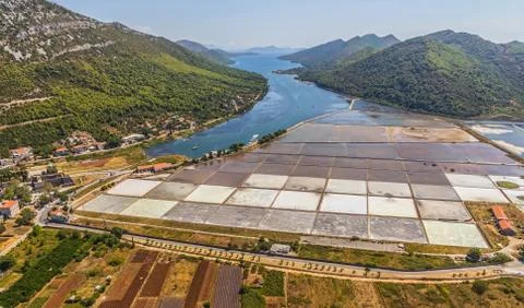 Ston, Croatia Foto stock