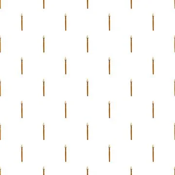 Stone age primitive spear pattern on white background Stock Illustration