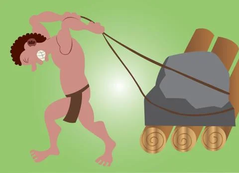 Stone age tools 1 Stock Illustration