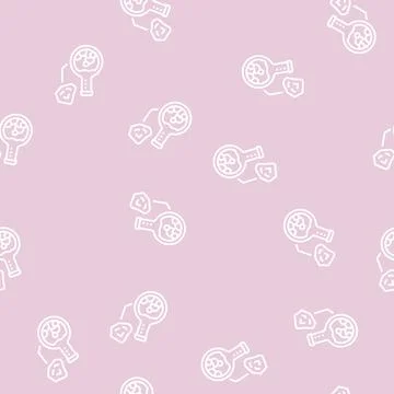 Stone analysis line seamless pattern イラスト素材