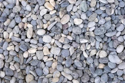 Stone and Pebble Texture Background Stock Photos